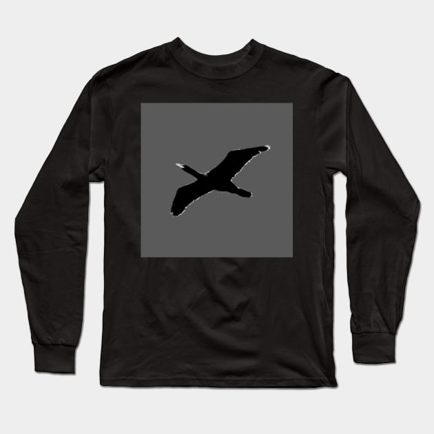 The Flight of the Cormorant! Long Sleeve T-Shirt by Mickangelhere1